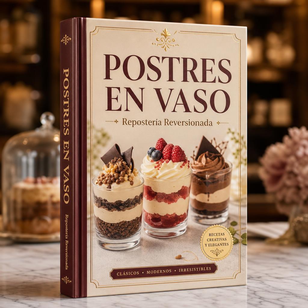 BONUS EXCLUSIVO 4: REPOSTERÍA REVERSIONADA & POSTRES EN VASO
