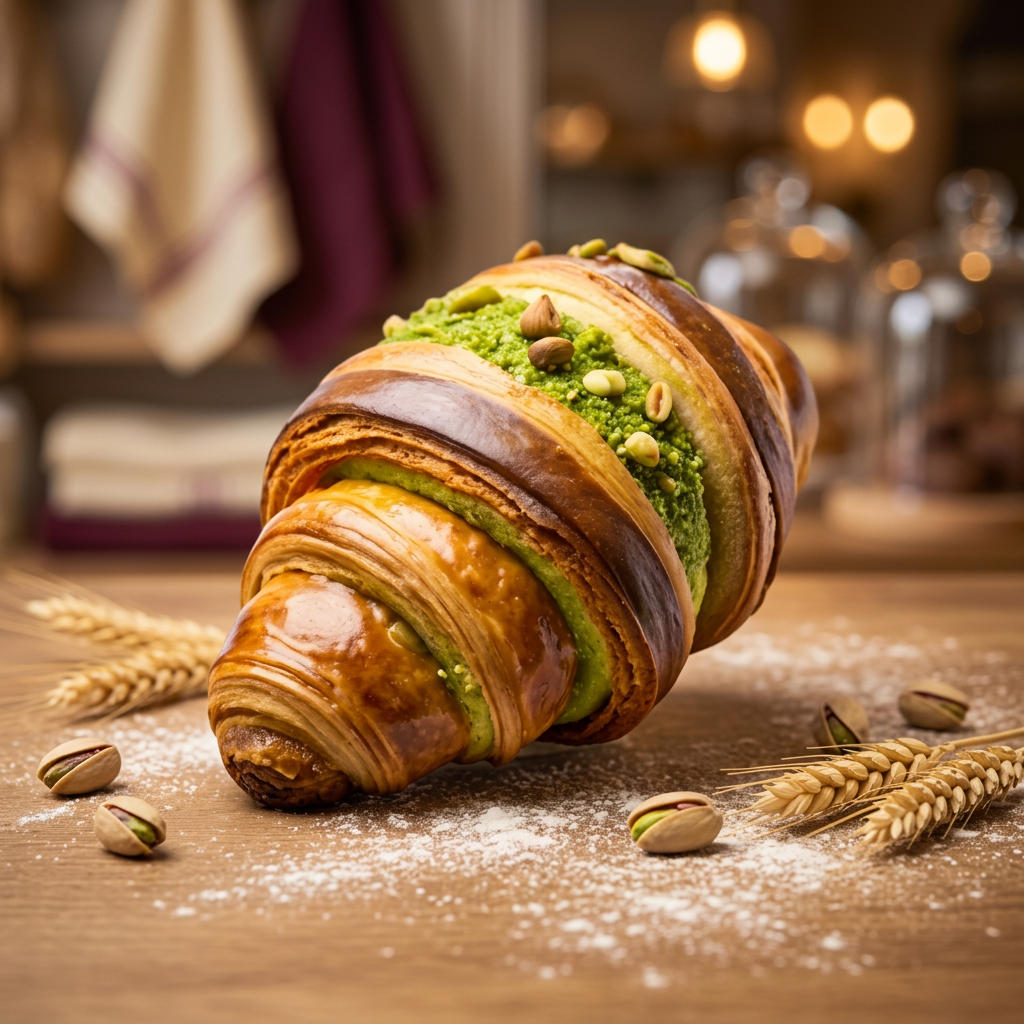 Croissant de pistacho