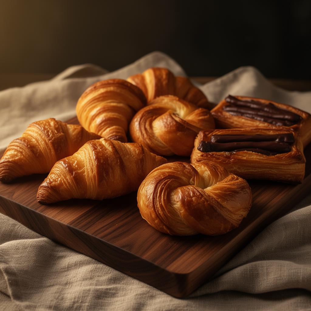 Delicia de panadería francesa